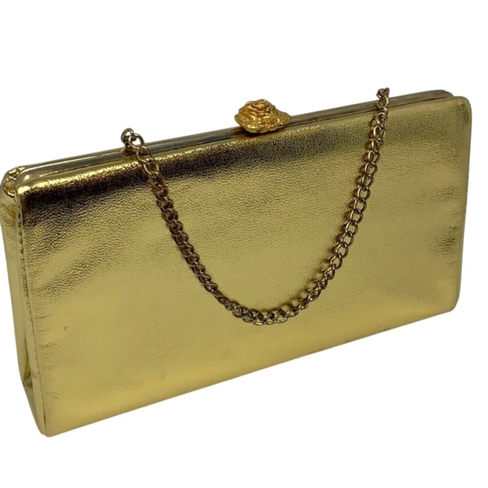 Vintage Gold Clutch Purse
